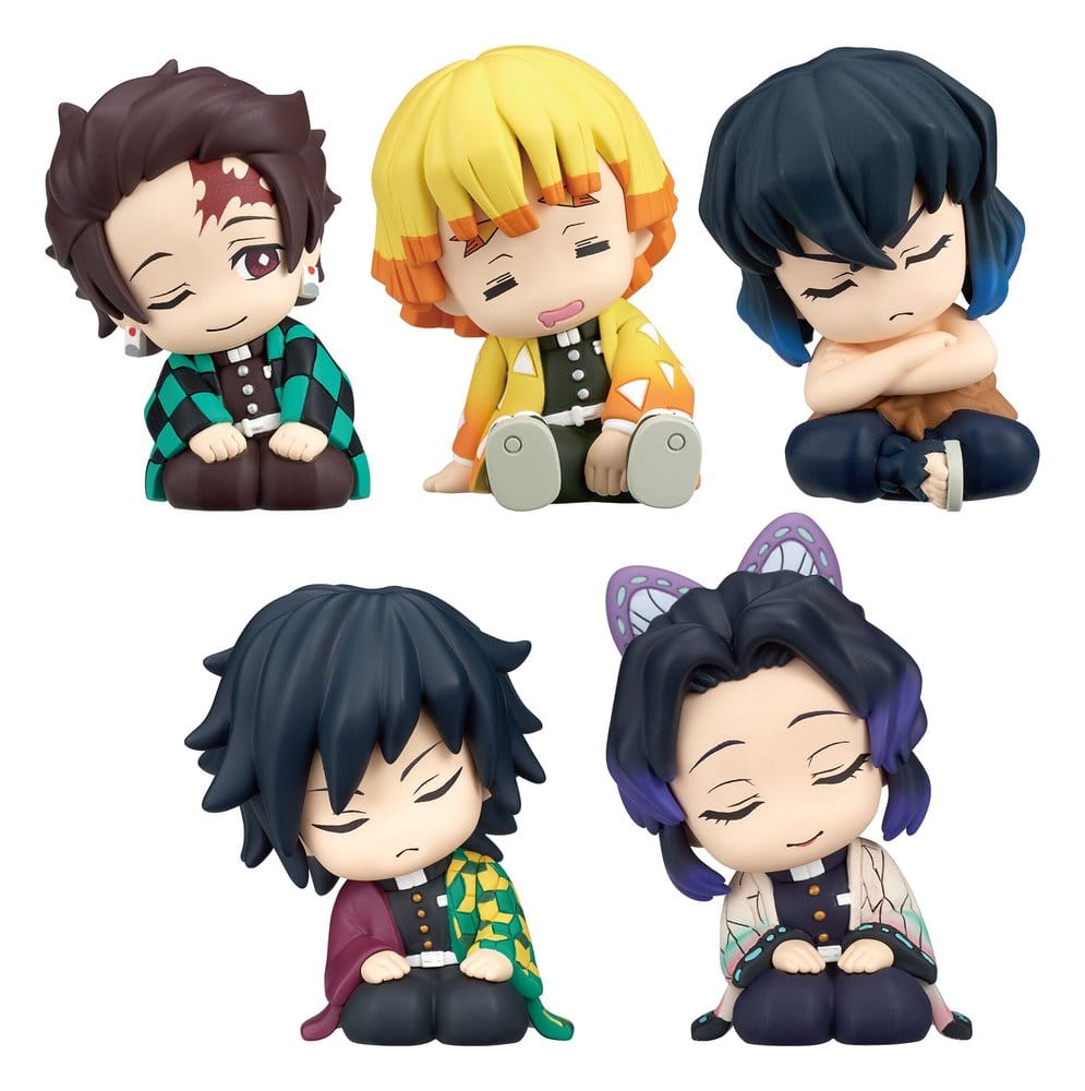 Demon Slayer: Kimetsu no Yaiba Twinchees Minifiguren Lil' Sleepers Wave 3 5 cm Blind Pack Display (24) Image 1
