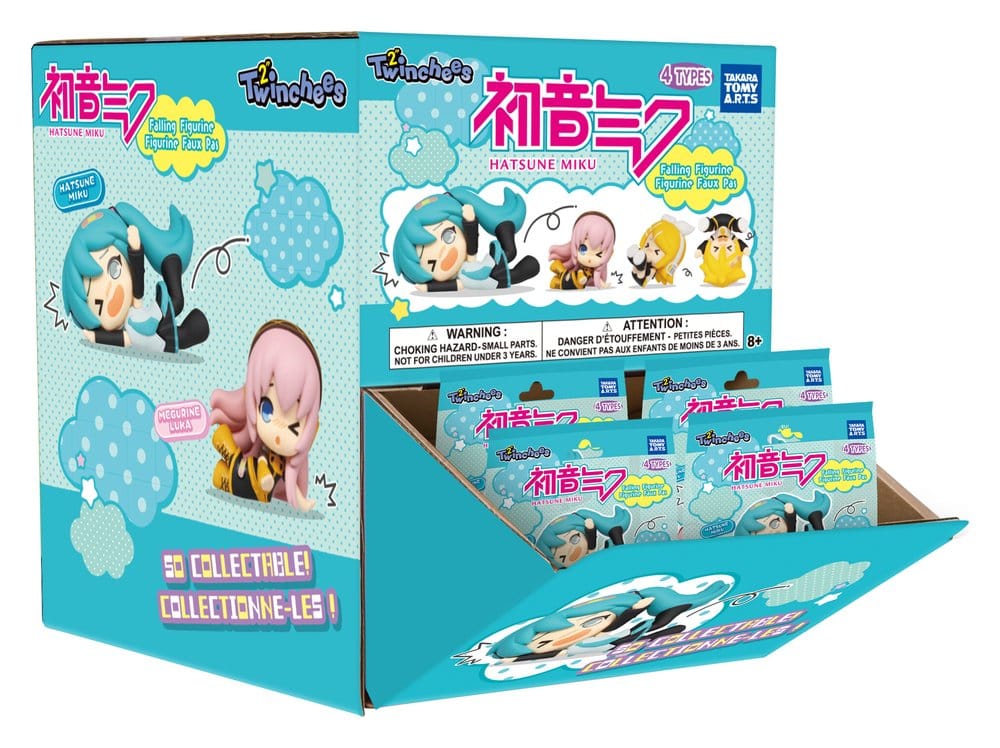 Hatsune Miku Twinchees Minifiguren Fallende Figuren 5 cm Blind Pack Display (24) Image 2