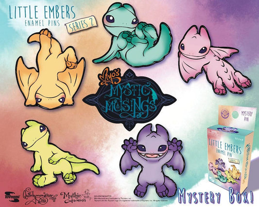 Miyo's Mystic Musings Ansteck-Pins Little Embers Series 2 5 cm Blind Box Display (10) Image