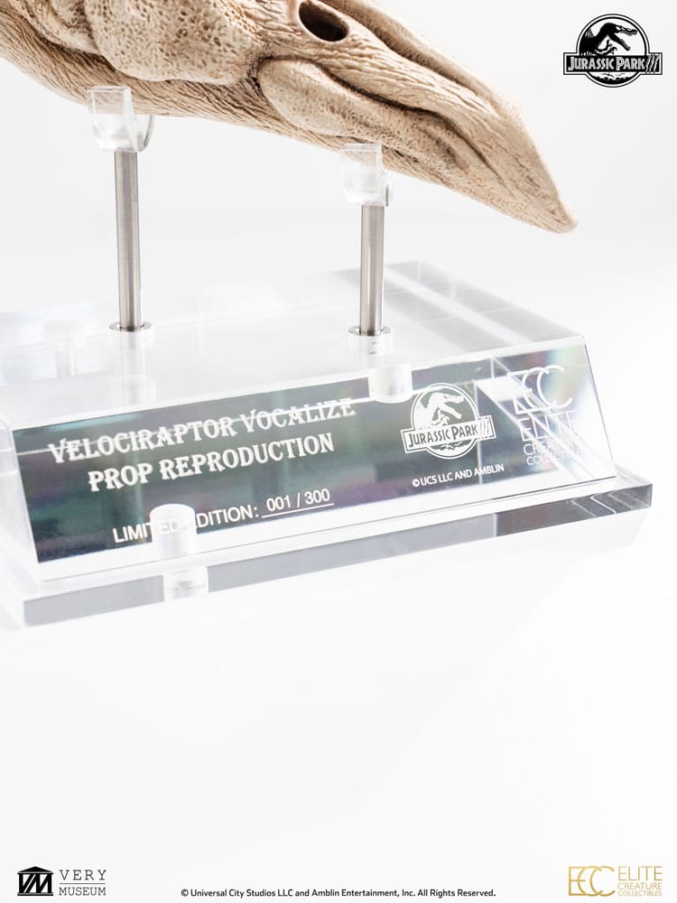 Jurassic Park III Prop Replik 1/1 Velociraptor Resonance Chamber 18 cm Image 13