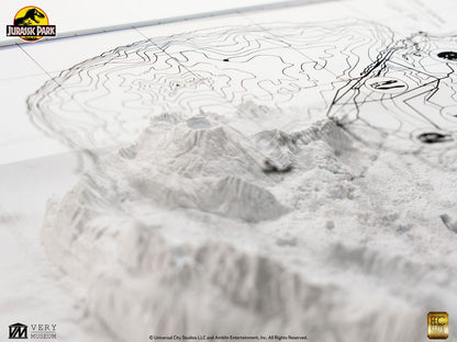 Jurassic Park Topographische Karte Isla Nublar Image 16
