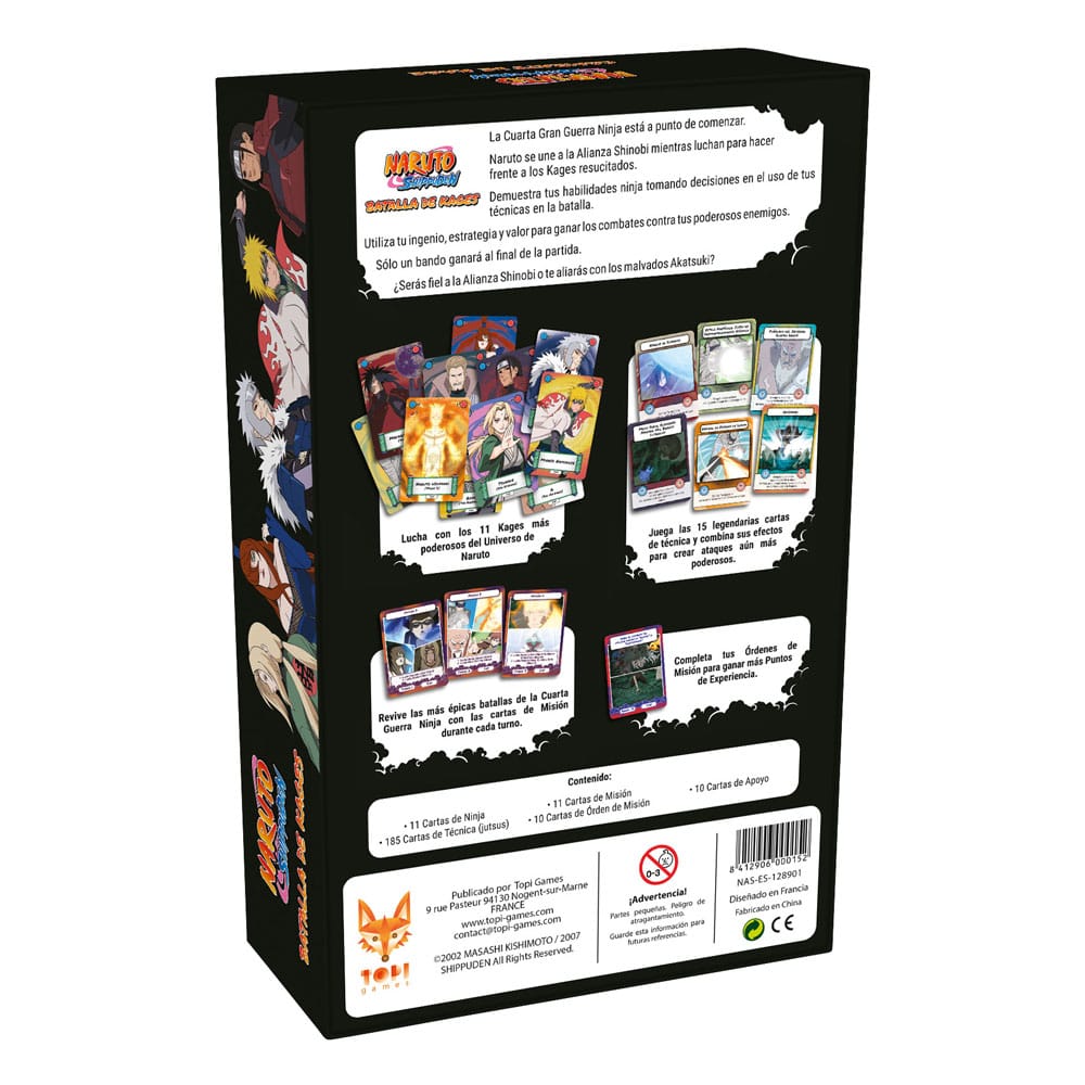 Naruto Kartenspiel Kage Battle *Spanische Version* Image 2