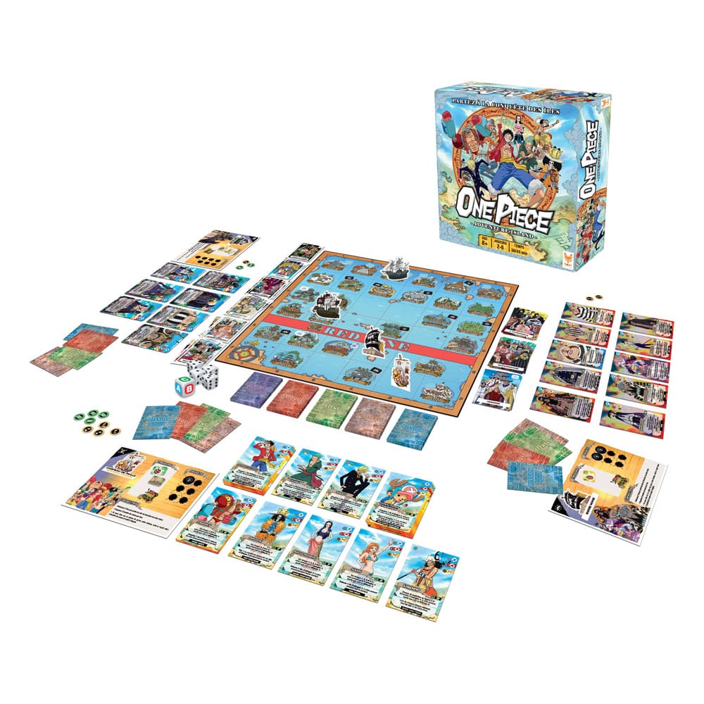 One Piece Brettspiel Adventure Island *Französische Version* Image 1