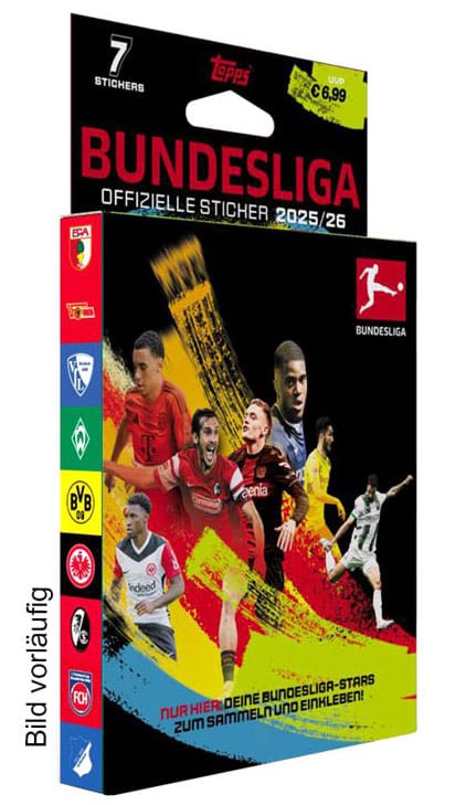 Bundesliga 2025/26 Sticker Collection Eco Pack Image