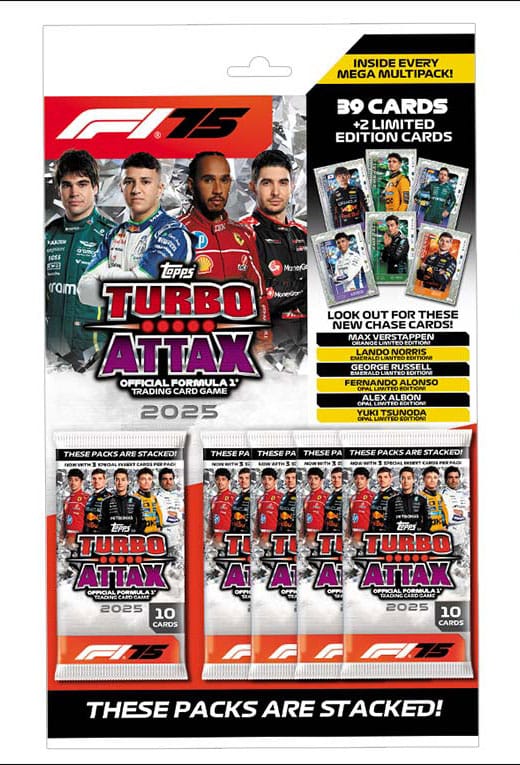 Formel 1 Turbo Attax TCG 2025 Mega Multipack *Deutsche Version* Image