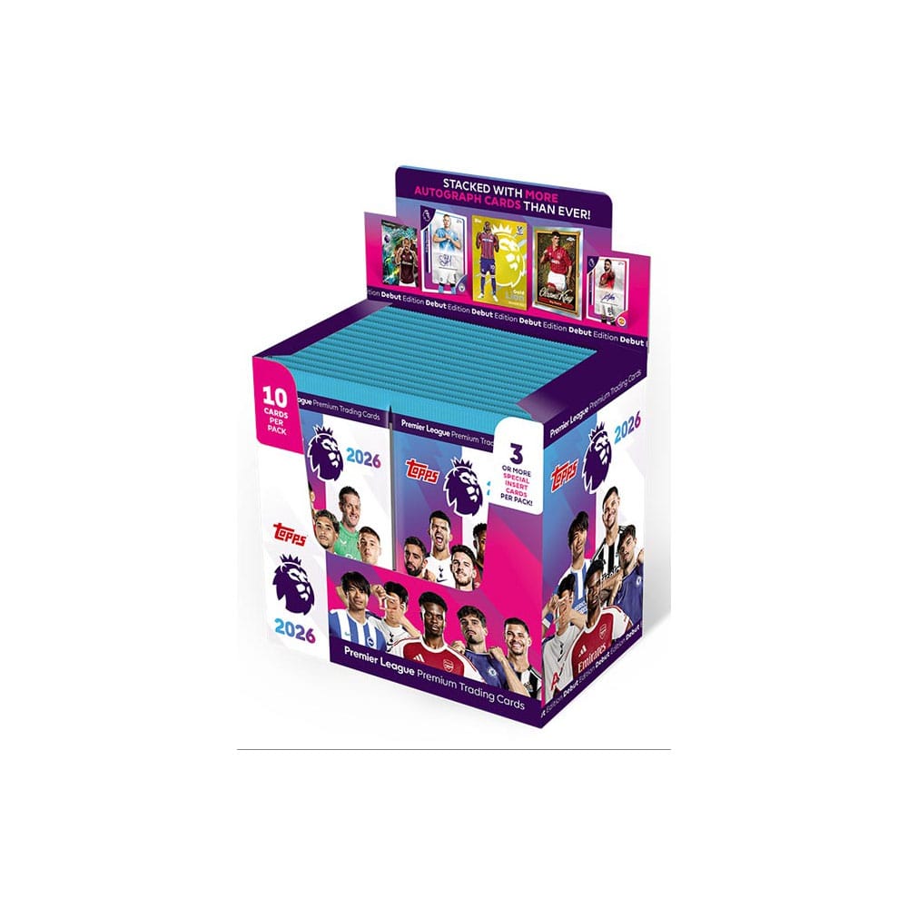 Premier League 2025/26 Trading Cards Booster Display (28) Image