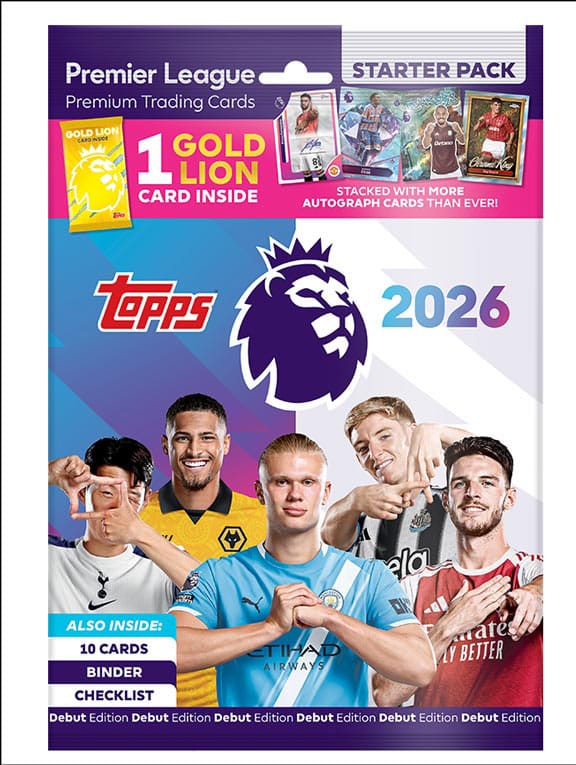 Premier League 2025/26 Trading Cards Starter Pack Image