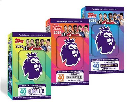 Premier League 2025/26 Trading Cards Mega Tin Image