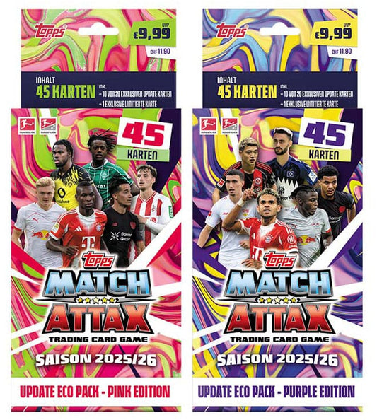 Bundesliga Match Attax Trading Cards 2025/26 Update Eco Pack Image