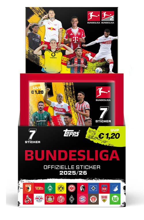 Bundesliga 2025/26 Sticker Collection Display (50) Image