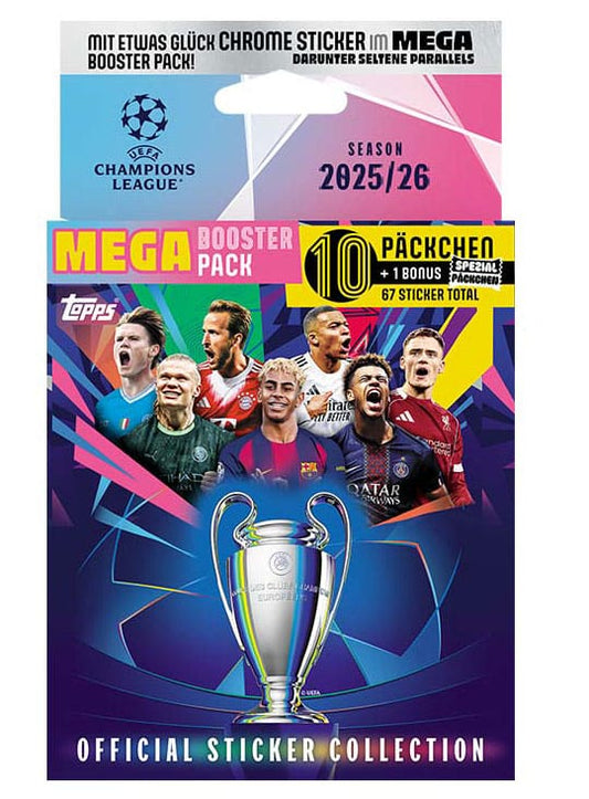 UEFA Champions League 2025/26 Sticker Collection Mega Eco Pack Image