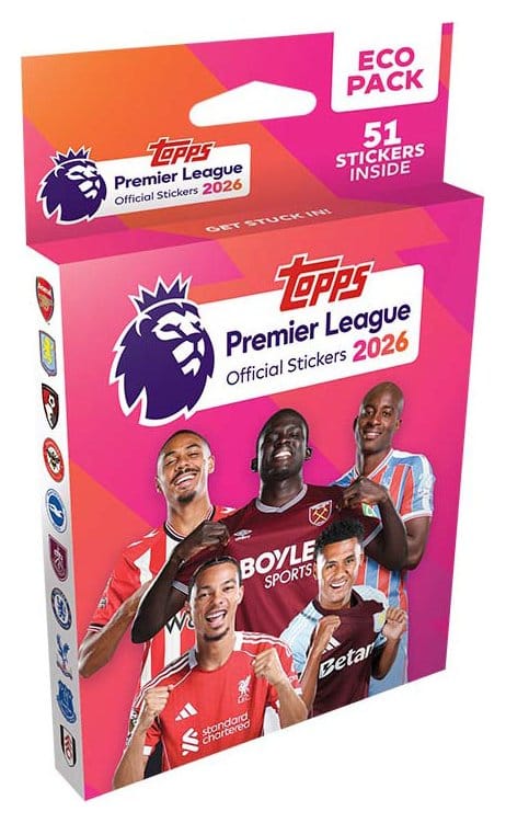 Premier League 2025/26 Sticker Collection Eco Pack Image