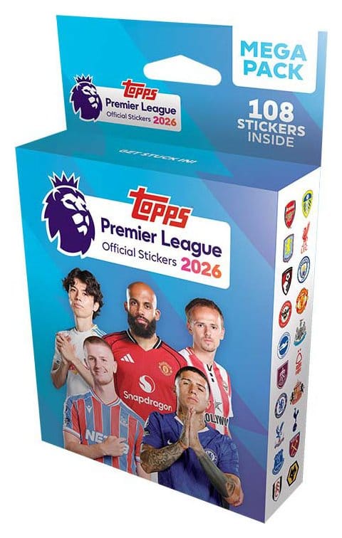 Premier League 2025/26 Sticker Collection Mega Pack Image
