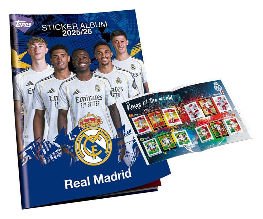 Real Madrid 2025/26 Sticker Sammelalbum Set Image