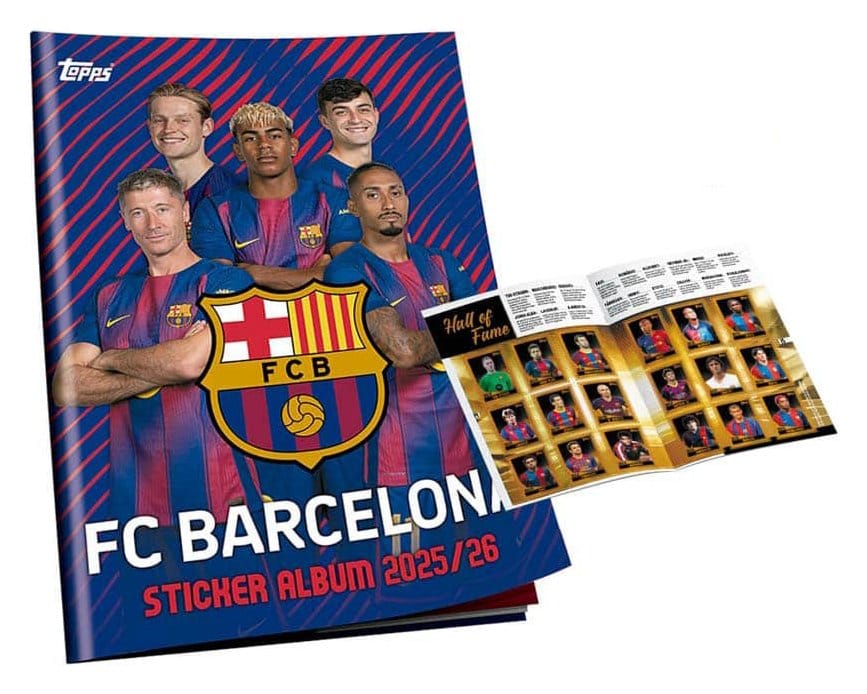 FC Barcelona 2025/26 Sticker Sammelalbum Set Image