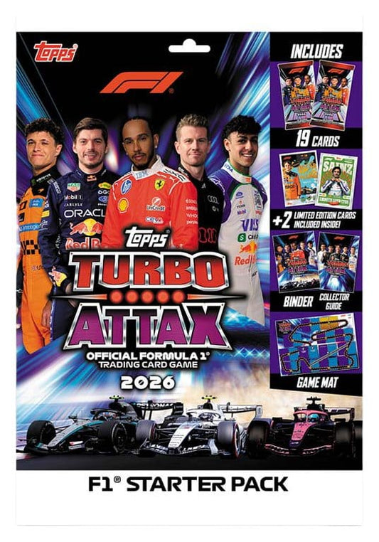 Formel 1 Turbo Attax 2026 Sammelkarten Starter-Set Image