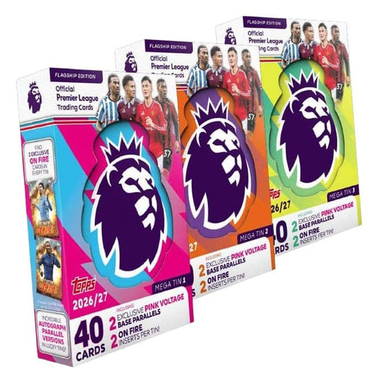 Premier League 2026/2027 Sammelkarten Mega Tin Image