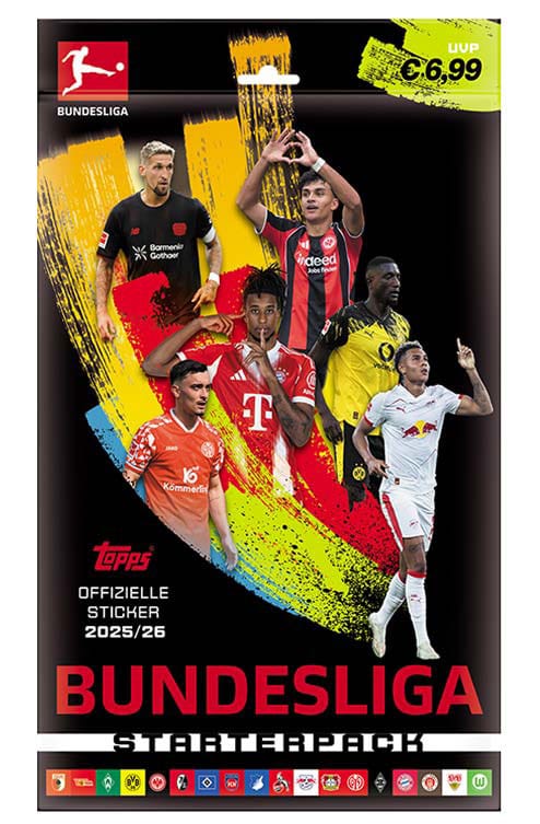 Bundesliga 2025/26 Sticker Starter Pack *Deutsche Version* Image