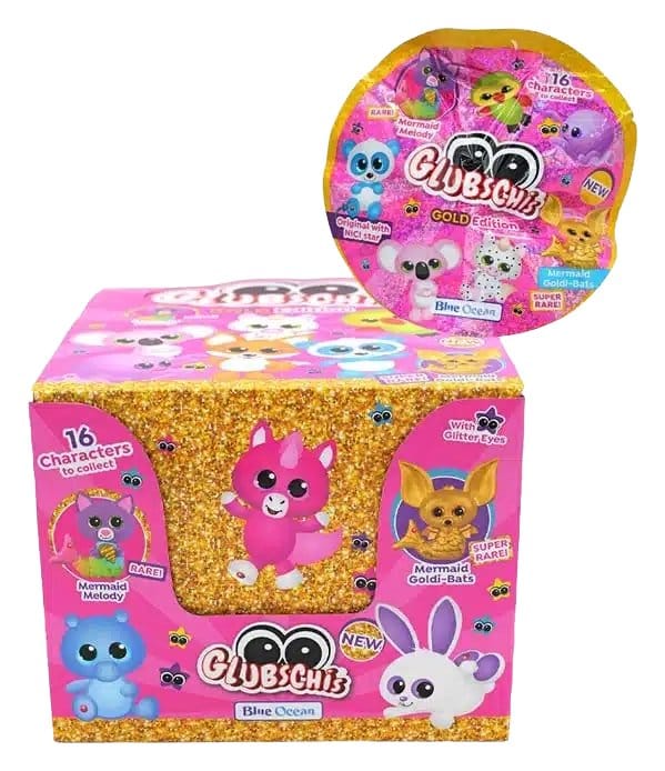 Glubschis Minifiguren Serie 7 Gold Edition Display (20) Image