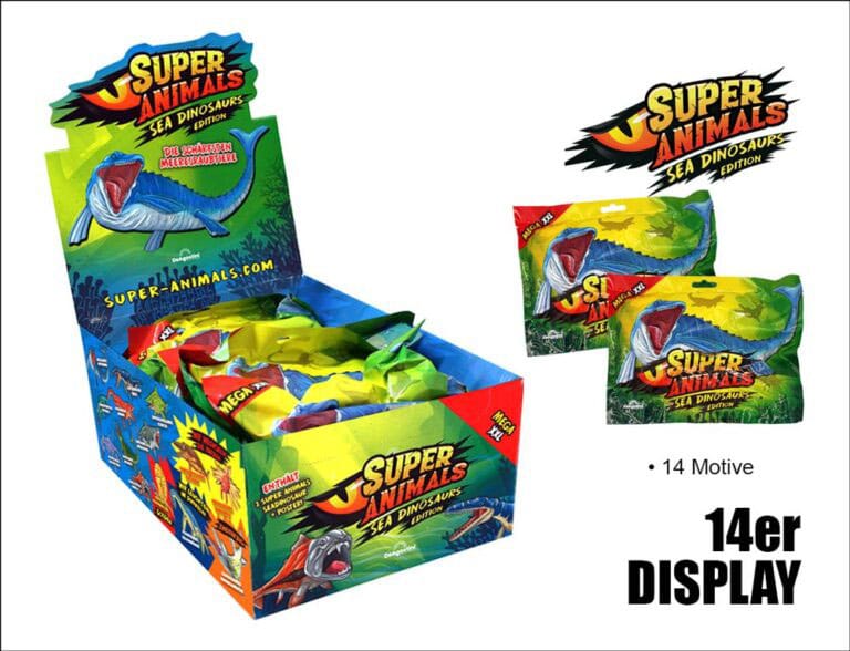 Super Animals: Sea Dinosaurs Edition Display (14) Image 1