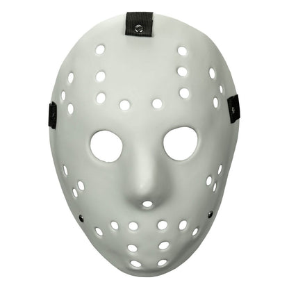 Mabry Monsters Maske White Killer Goalie Image 1