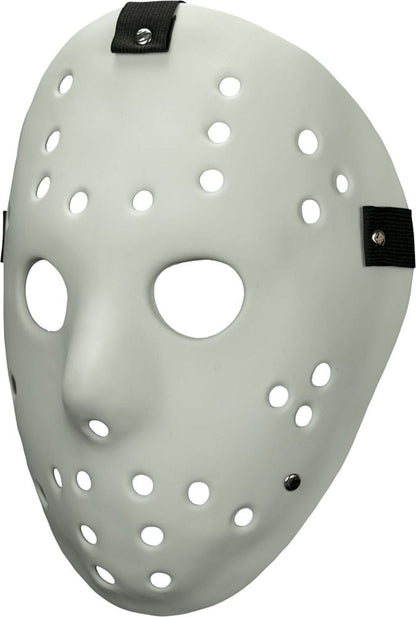 Mabry Monsters Maske White Killer Goalie Image 2