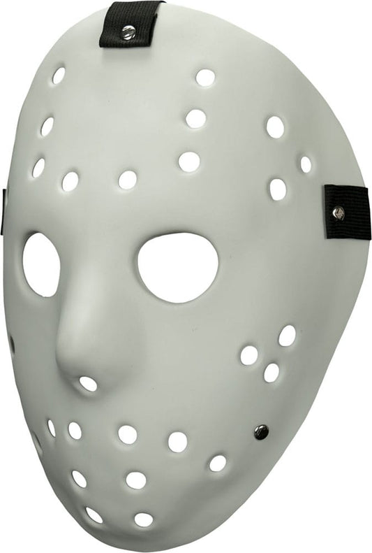 Mabry Monsters Maske White Killer Goalie Image 2