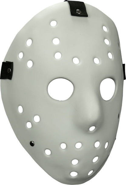 Mabry Monsters Maske White Killer Goalie Image 3
