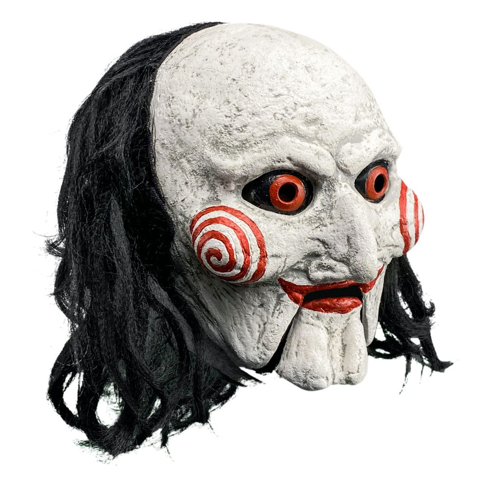 Saw Latex-Maske mit Kunsthaar Billy Puppet Moving Mouth Image 3