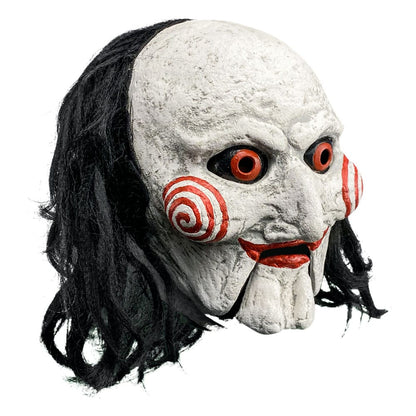 Saw Latex-Maske mit Kunsthaar Billy Puppet Moving Mouth Image 3