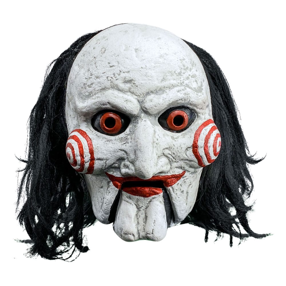 Saw Latex-Maske mit Kunsthaar Billy Puppet Moving Mouth Image 1