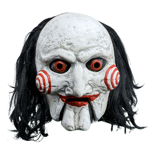Saw Latex-Maske mit Kunsthaar Billy Puppet Moving Mouth Image 1