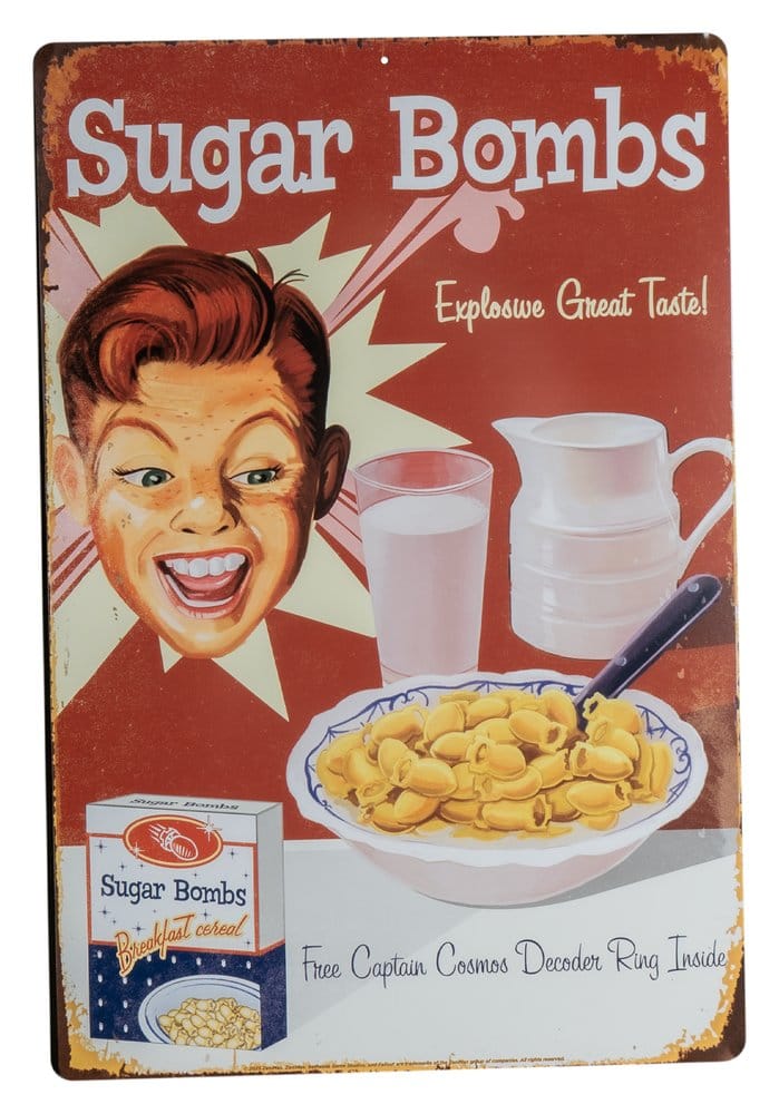 Fallout Me­tall­schild Sugar Bombs Image 1