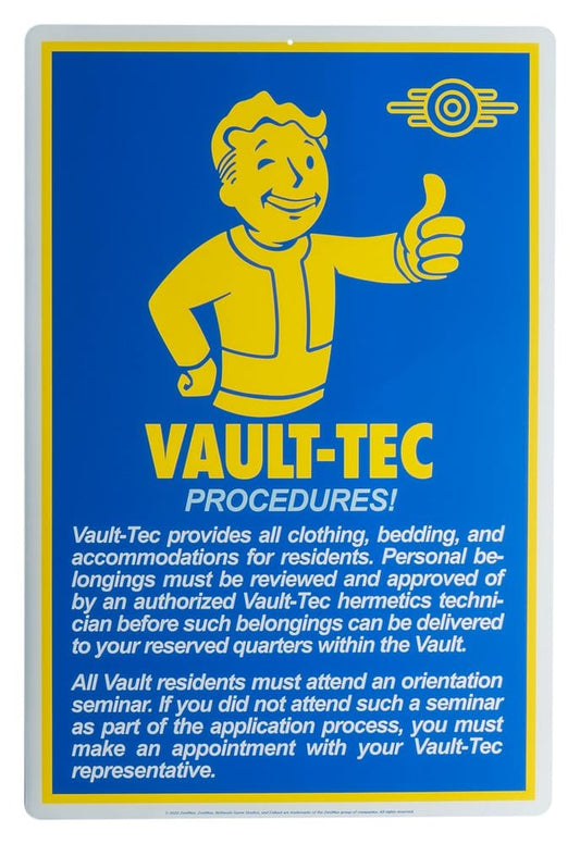 Fallout Me­tall­schild Procedures Image 1