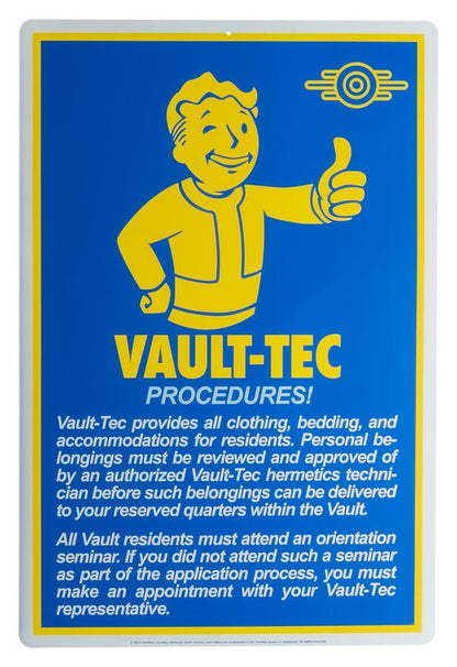 Fallout Me­tall­schild Procedures Image 1