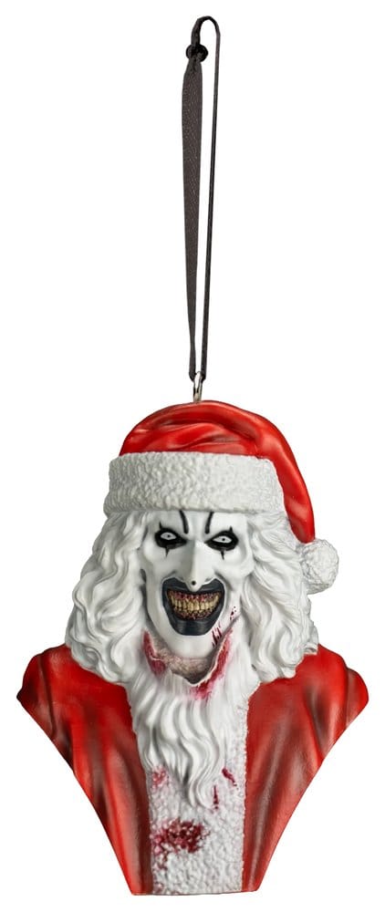 Terrifier 3 Christbaumanhänger Santa Art the Clown Image