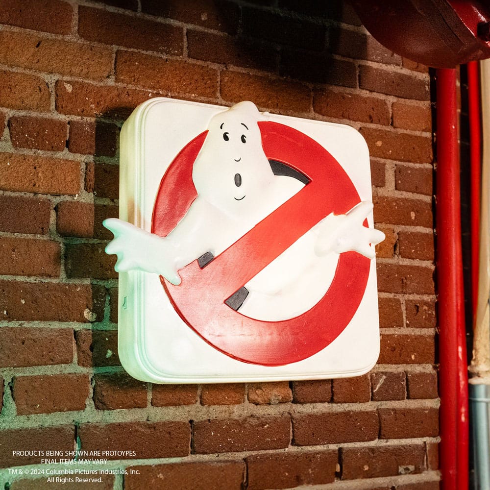 Ghostbusters LED Wandleuchte No Ghost Logo Image 2