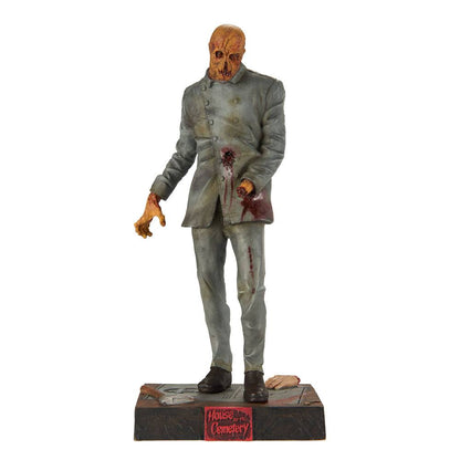 Haus an der Friedhofsmauer Statue Dr. Freudstein 30 cm Image 1
