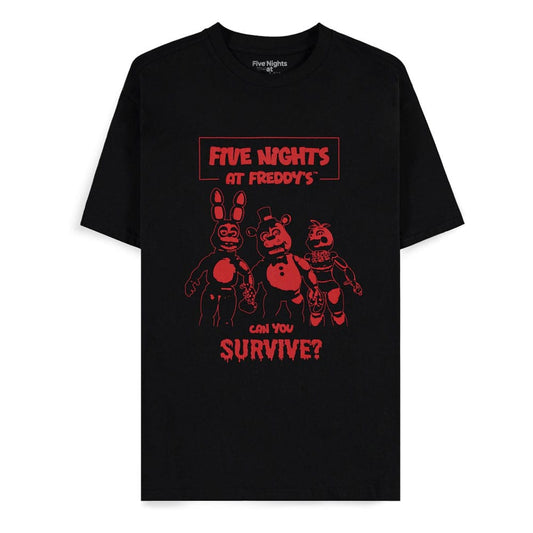 Five Nights at Freddy's T-Shirt Can You Survive  Größe M Image 1