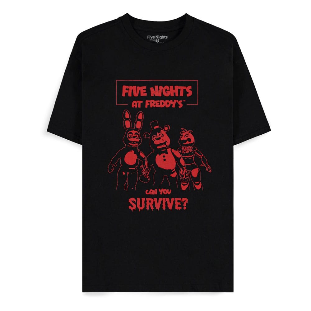 Five Nights at Freddy's T-Shirt Can You Survive  Größe XL Image 1
