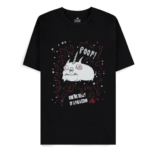 Exploding Kittens T-Shirt POOF! Größe S Image 1