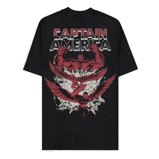 Captain America Brave New World T-Shirt 3 Heroes  Größe L Image 1