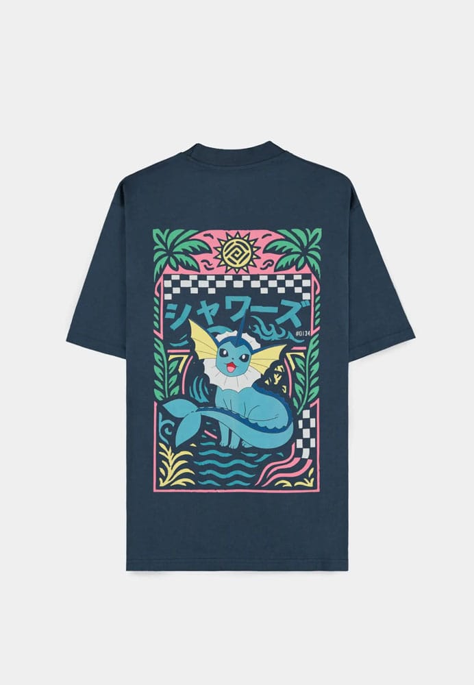 Pokémon T-Shirt Navy Aquana Größe L Image 4