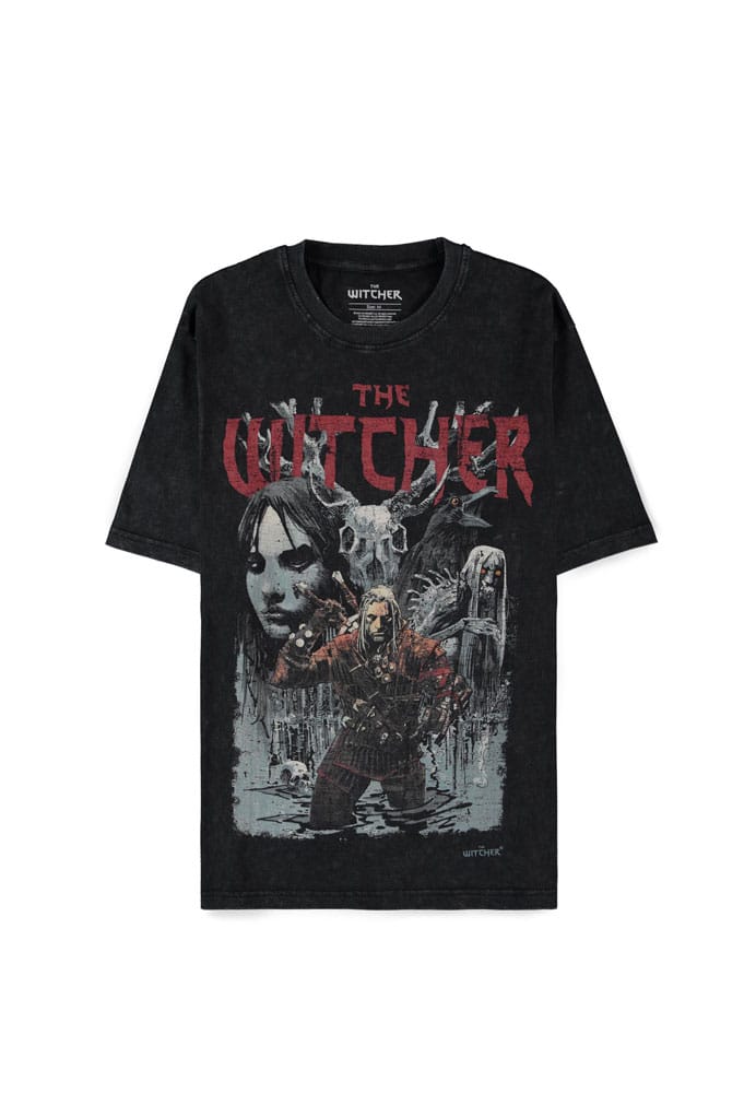The Witcher Wild Hunt T-Shirt First Edition Washed  Größe XL Image 1