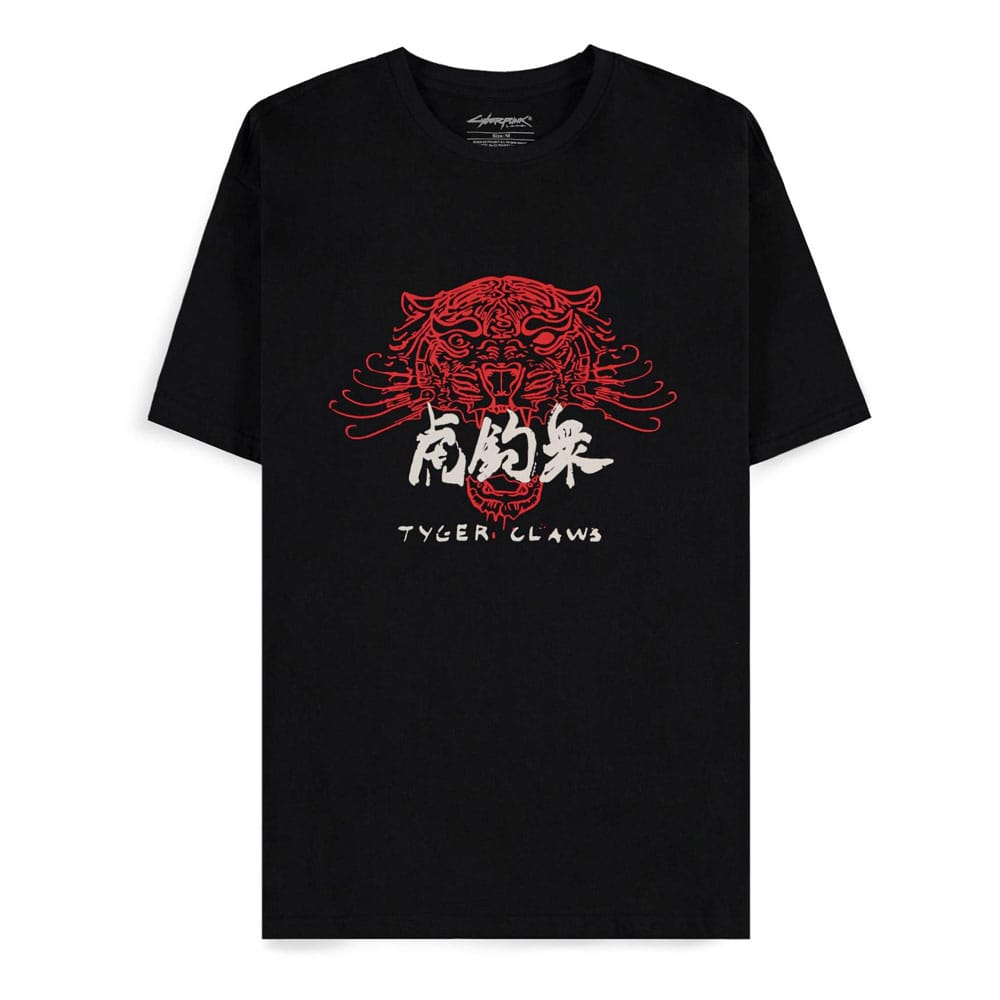 Cyberpunk 2077 T-Shirt Tiger Claws Größe L Image 1