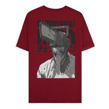 Chainsaw Man T-Shirt Smile Bordeaux  Größe L Image 1
