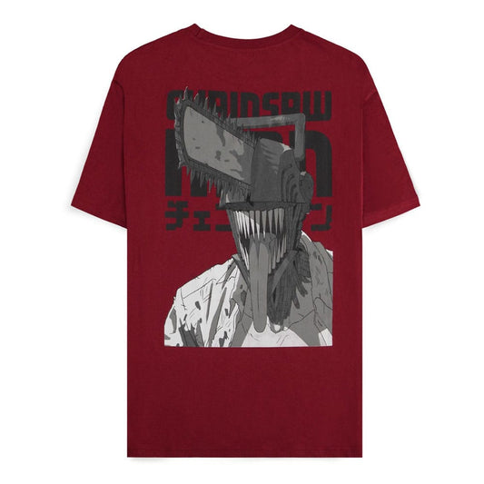 Chainsaw Man T-Shirt Smile Bordeaux  Größe L Image 1