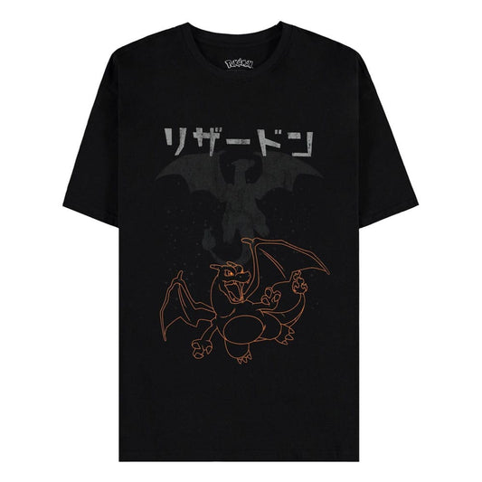 Pokémon T-Shirt Glurak Größe M Image 1