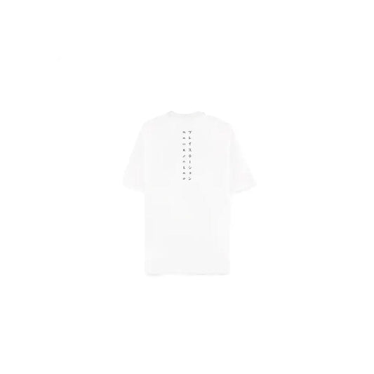 PlayStation T-Shirt Logo White Loose Fit Größe L Image 2