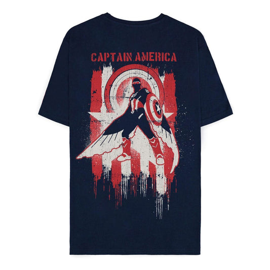 Captain America Brave New World T-Shirt Shield  Größe L Image 1